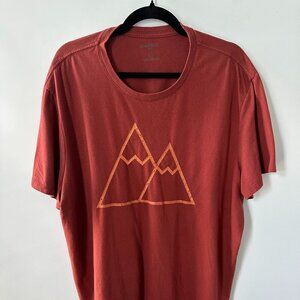 Red XXL Goodfellow Mountains Tee Shirt